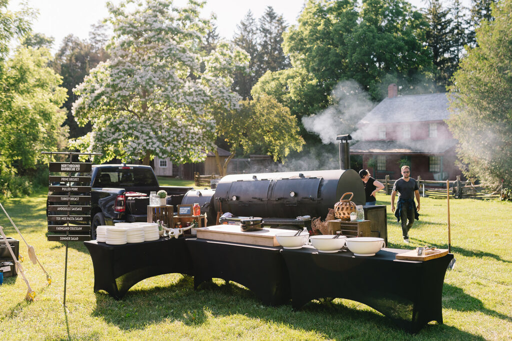 BBQ Catering Station in Barrie